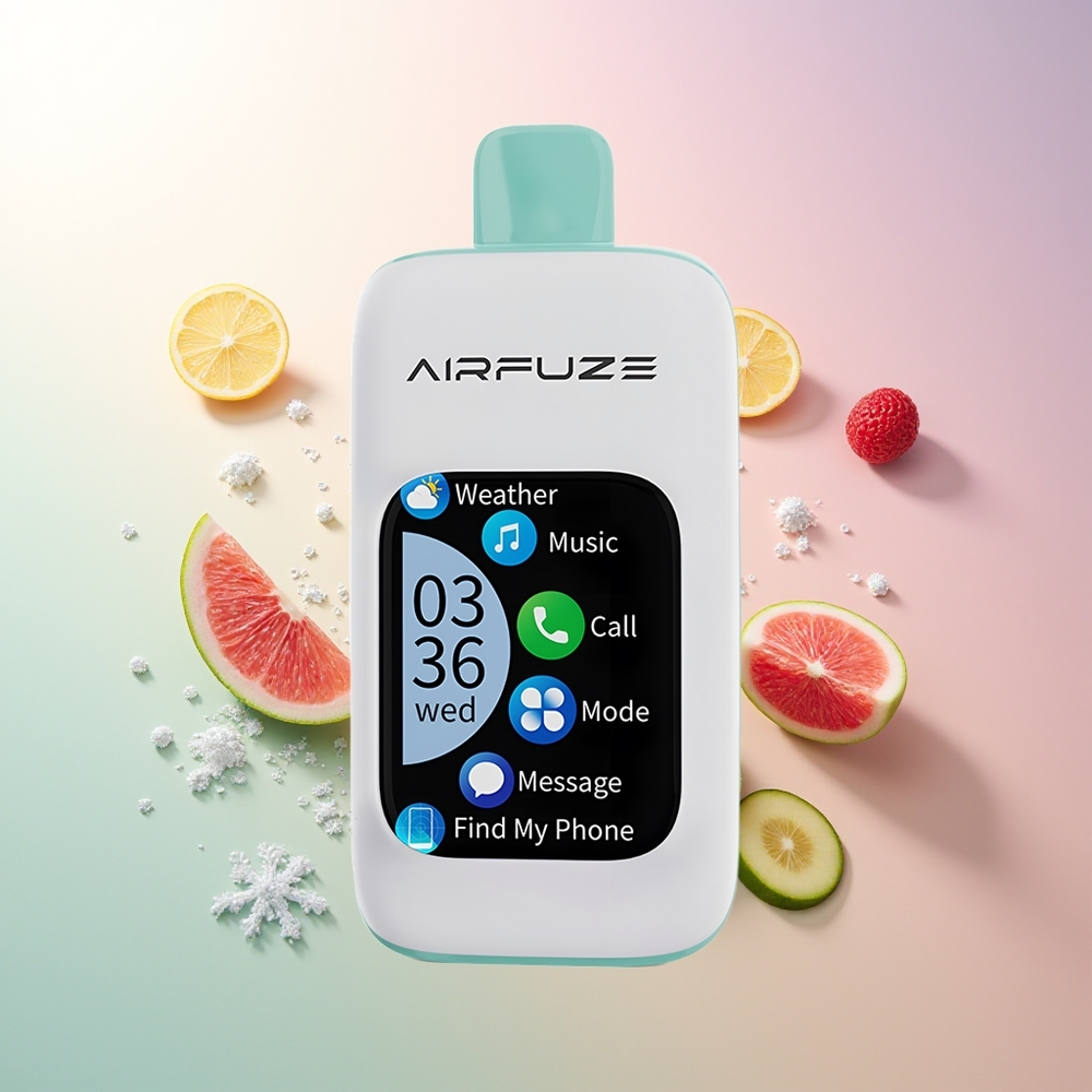 Радужно воће експлозија AirFuze Smart 30000 пуфова Једнократна вејп