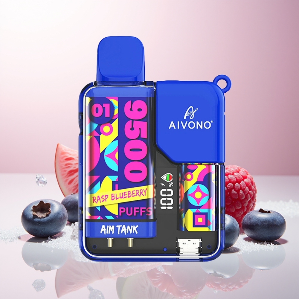 Малина-Боровница Aivono Aim Tank 9500 Пуфова LCD