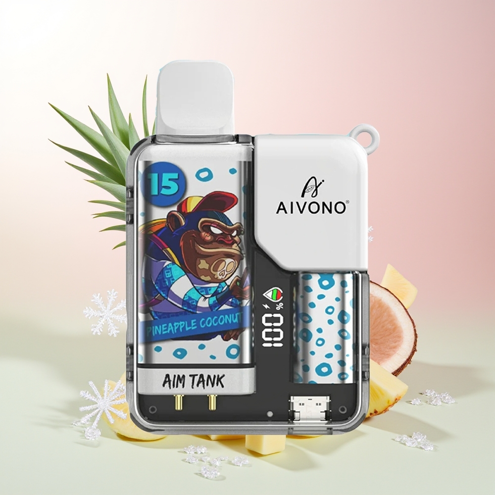 Ananas Kokos Aivono Aim Tank 9500 Puffs
