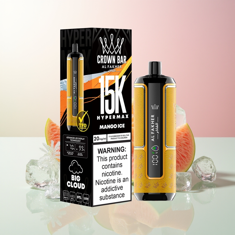 Манго Лед Al Fakher Crown Bar 15.000 уста Type-C Port