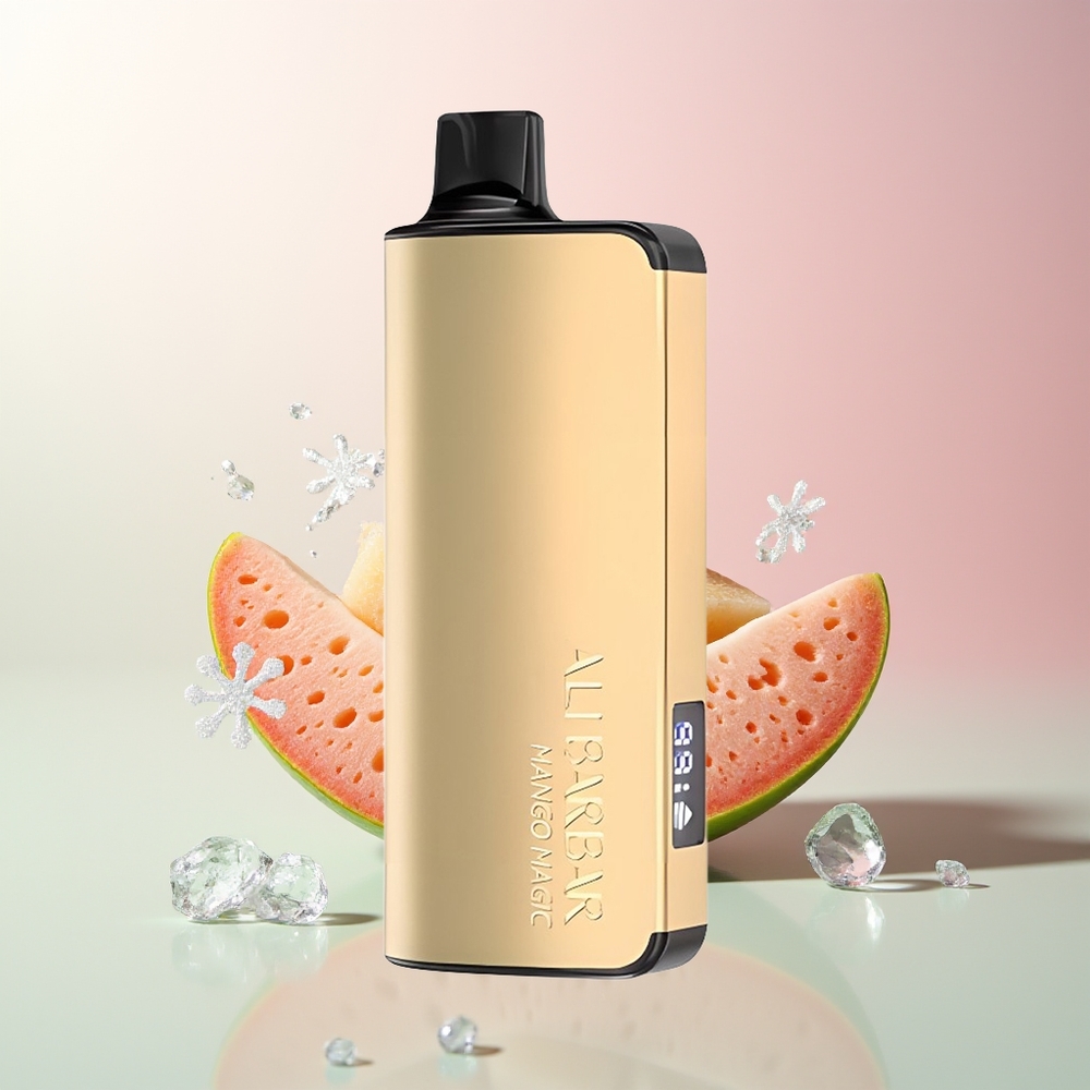 Mango Magija Alibarbar Ingot 9000 Puffs LED displej
