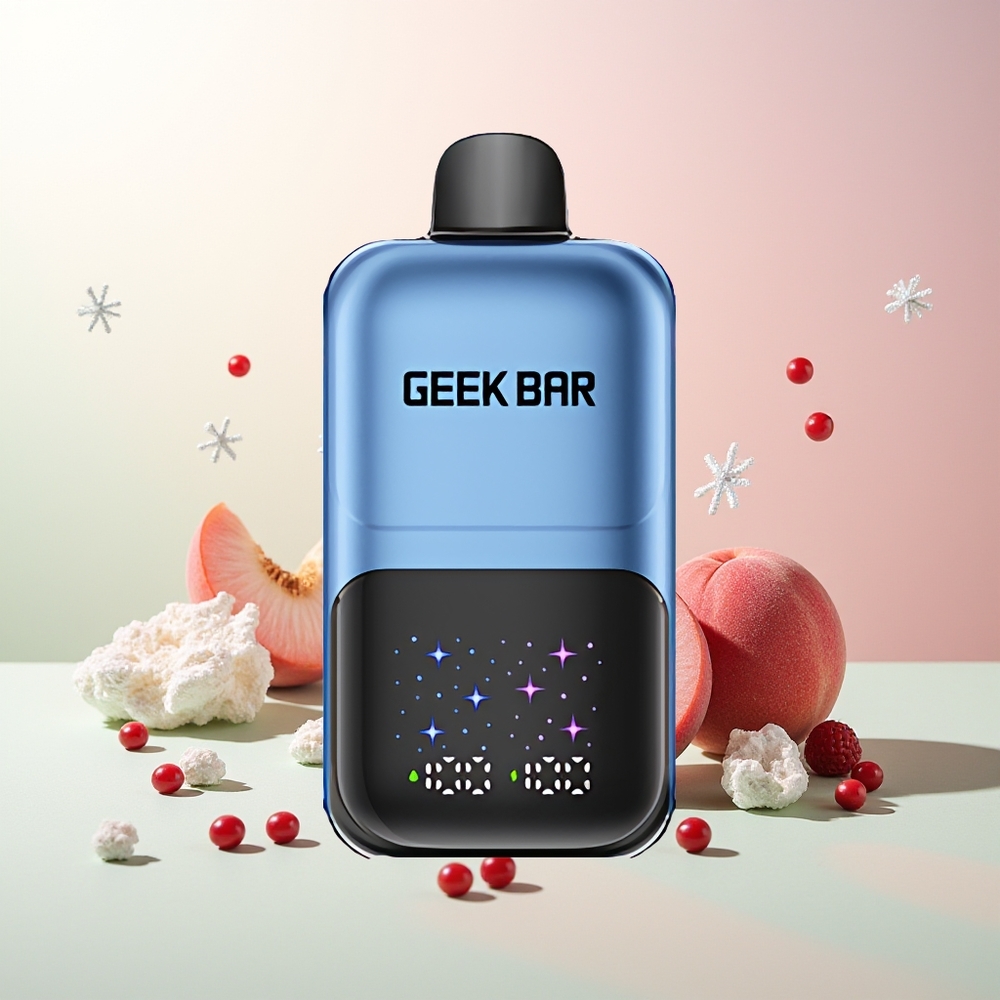 Breskva & Bobice GEEK BAR 2GO 50000 Pufova Interaktivni Veliki Ekran