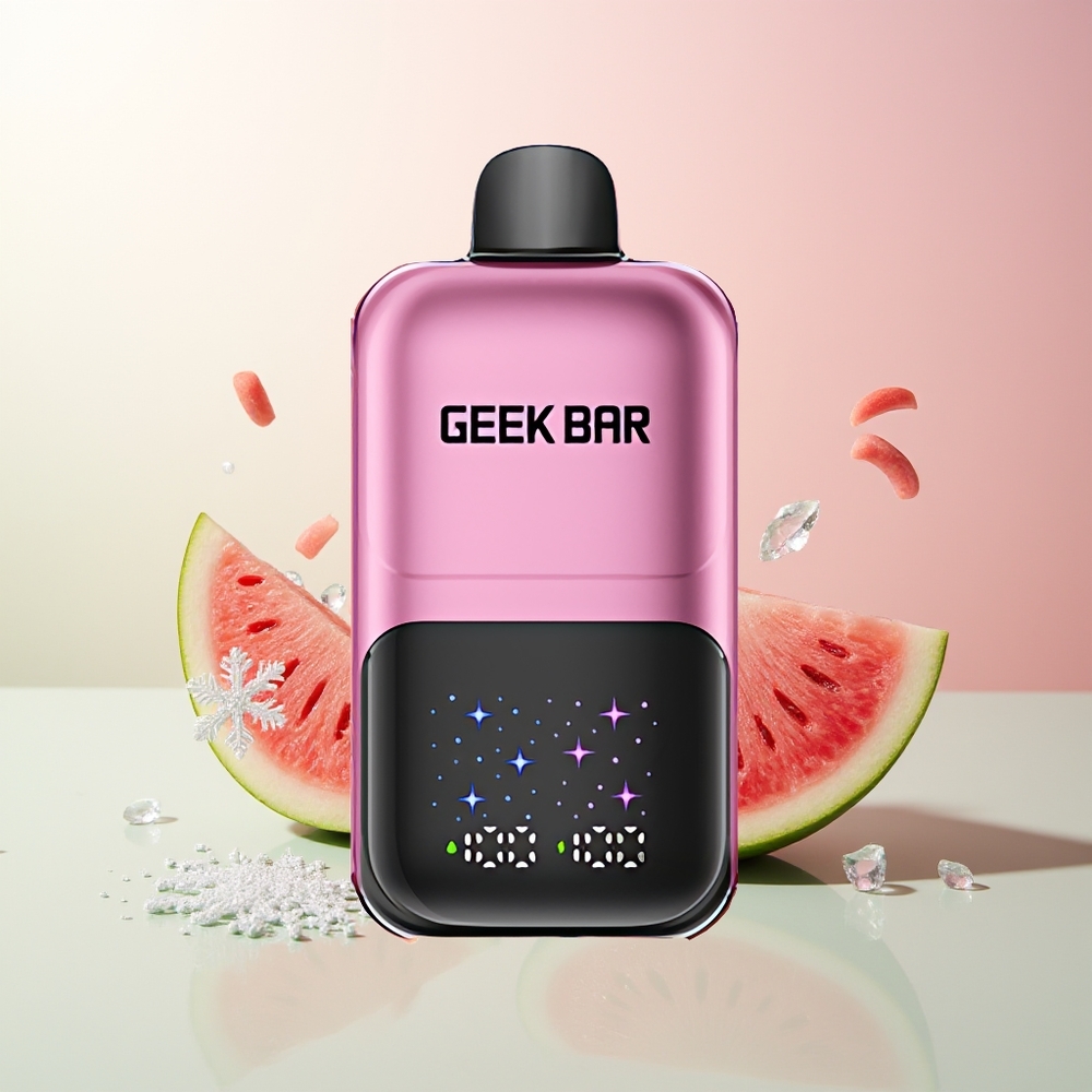Breskva & Lubenica GEEK BAR 2GO 50000 Puffs Interaktivni Veliki Ekran
