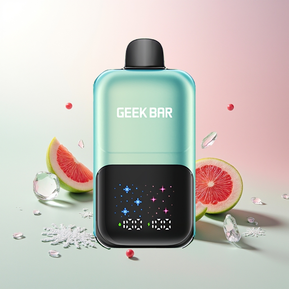 Ментол Лед GEEK BAR 2GO 50000 уста Интерактивни Велики Екран