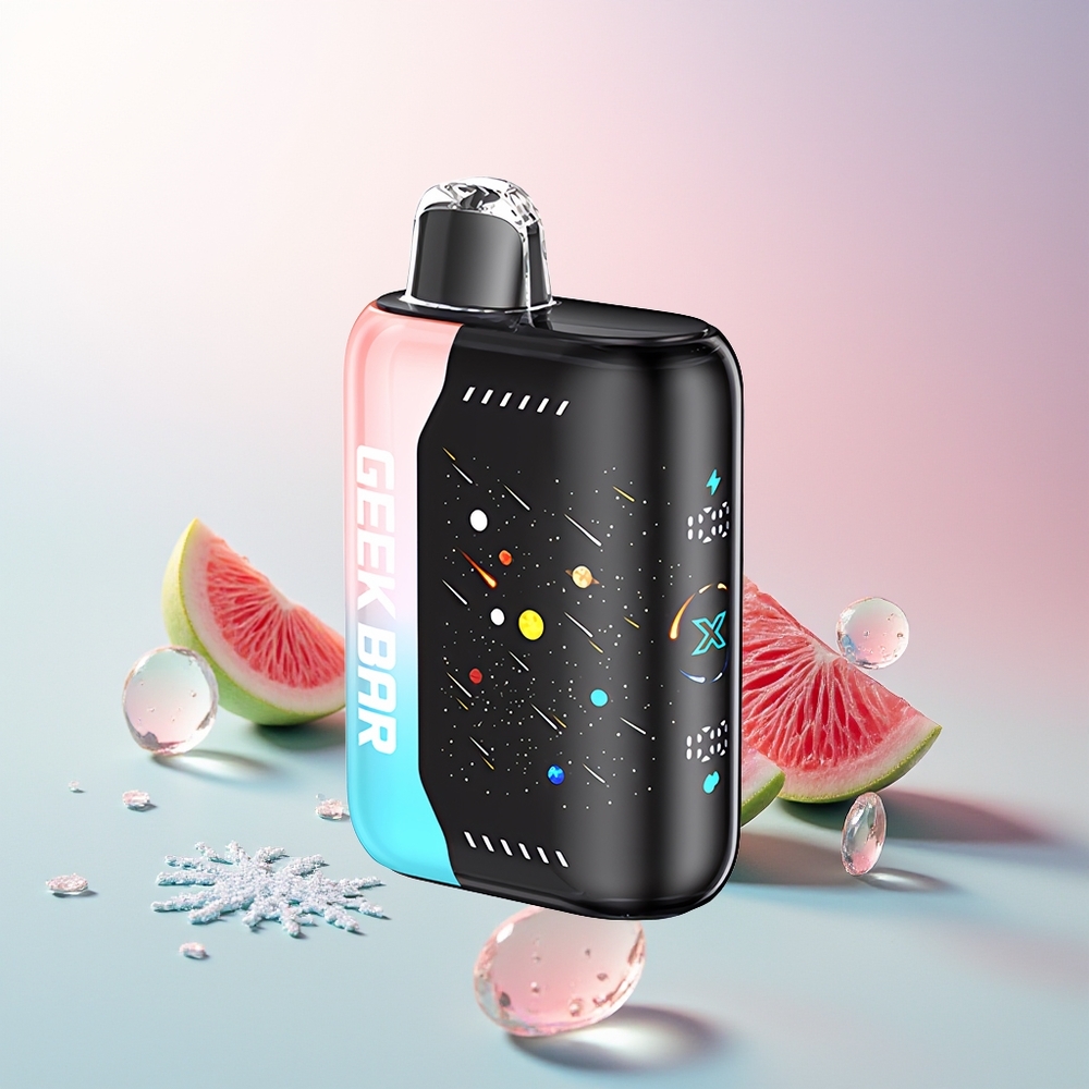 Розе и Плава GEEK BAR Pulse X 42K удисаја Дуал Меш Коил