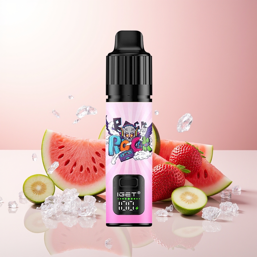 Јагода Лубеница Лед IGET BAR PLUS S3 POD 10000 Пуфова 18 ml