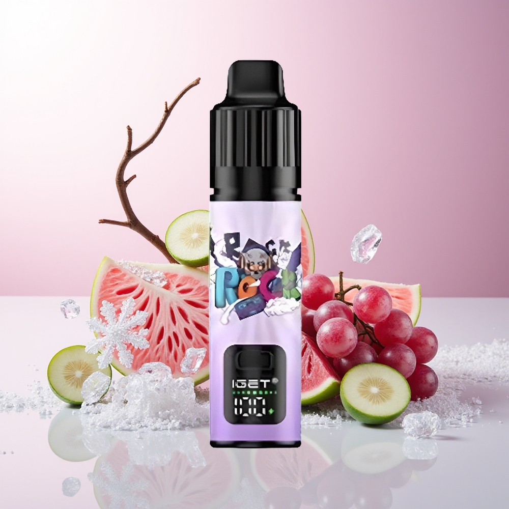 Грожђе лед IGET BAR PLUS S3 POD 10000 Puffs 18 ml E-liquid