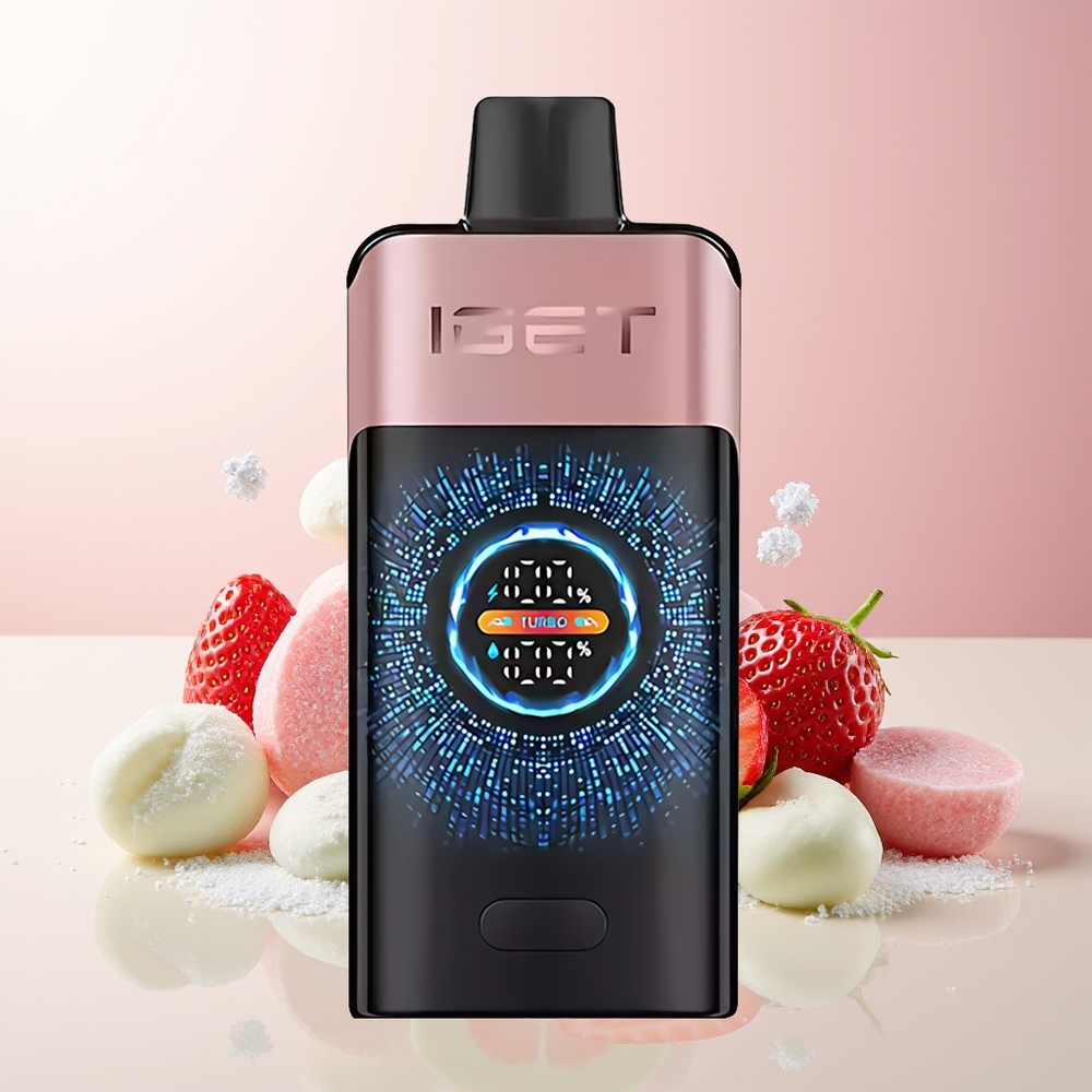 Јагода IGET ONE 12000 Puffs Dual Mesh Једнократна вејп