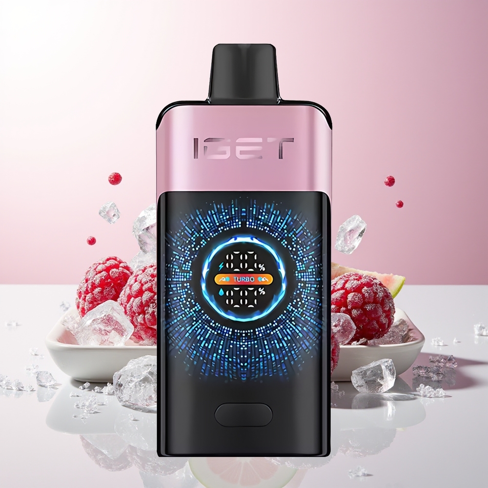 Боровница Лед IGET ONE 12000 Puffs Велики Заобљени Бојити Екран
