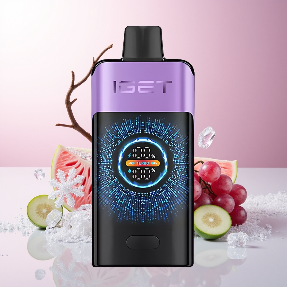 Гроздени лед IGET ONE 12000 Puffs Велики закривљени екран у боји