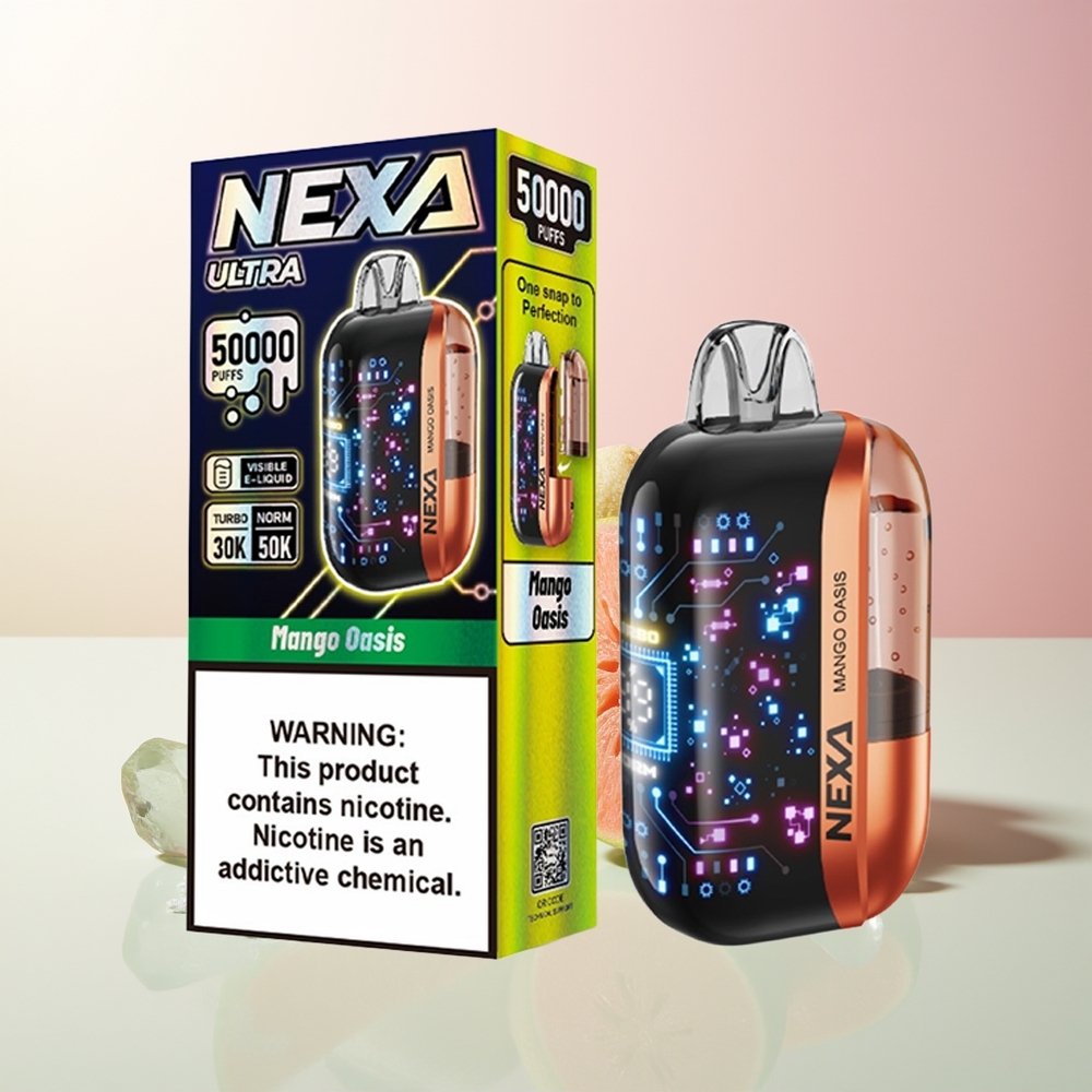 Mango Oaza NEXA Ultra 50000 Pufova sa 3D Zakrivljenim Ekranom