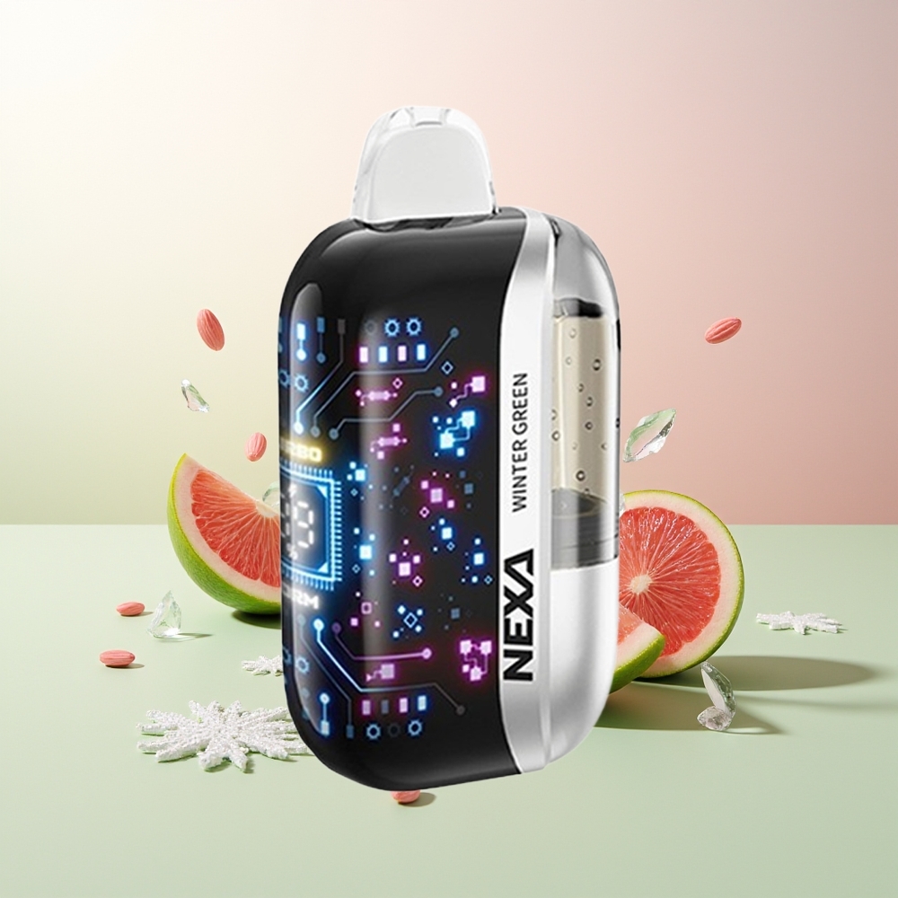 Зимски зелени NEXA Ultra 50000 уста 20ml Display Screen