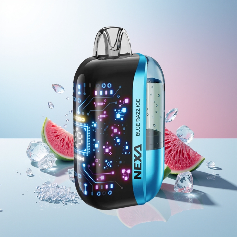 Плава Малина Лед NEXA Ultra 50000 Puffs са 20ml Предунапређеним Капацитетом