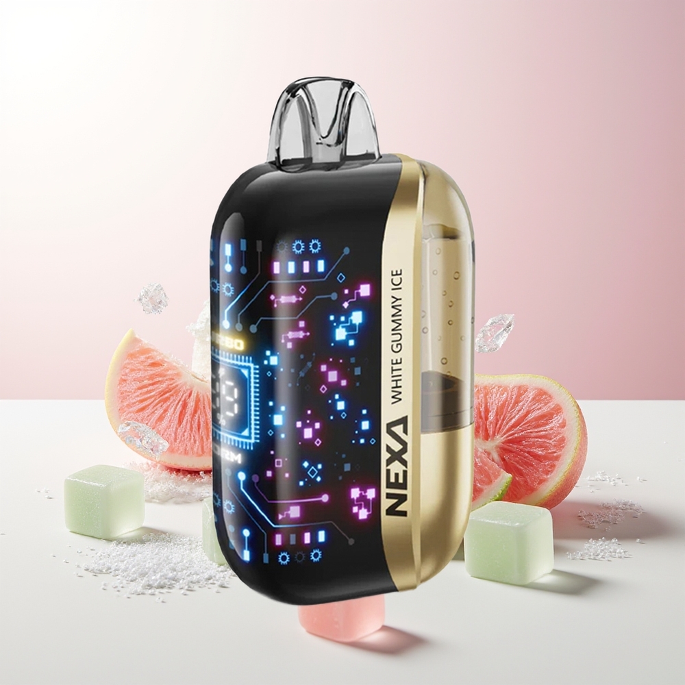 Бели Гуми Лед NEXA Ultra 50000 Puffs 20ml