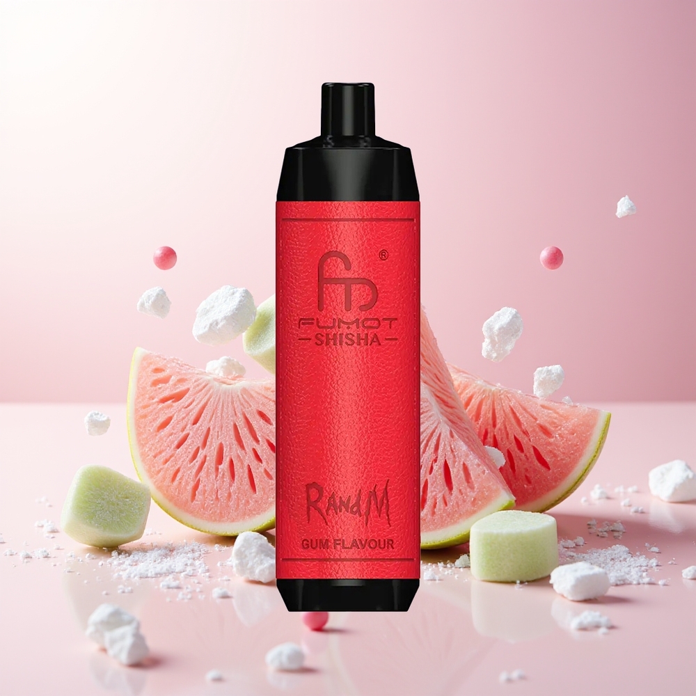 Žvakaći ukus RandM Fumot Shisha 10000 Pufova Једнократна вејп 18ml Prefilled e-liquid