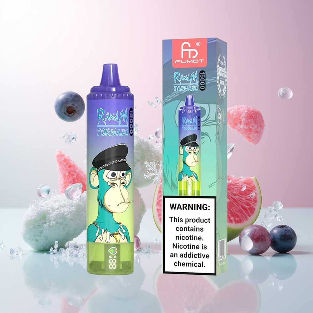 Borovnica Bubalica RandM Fumot Tornado 15000 Puffs