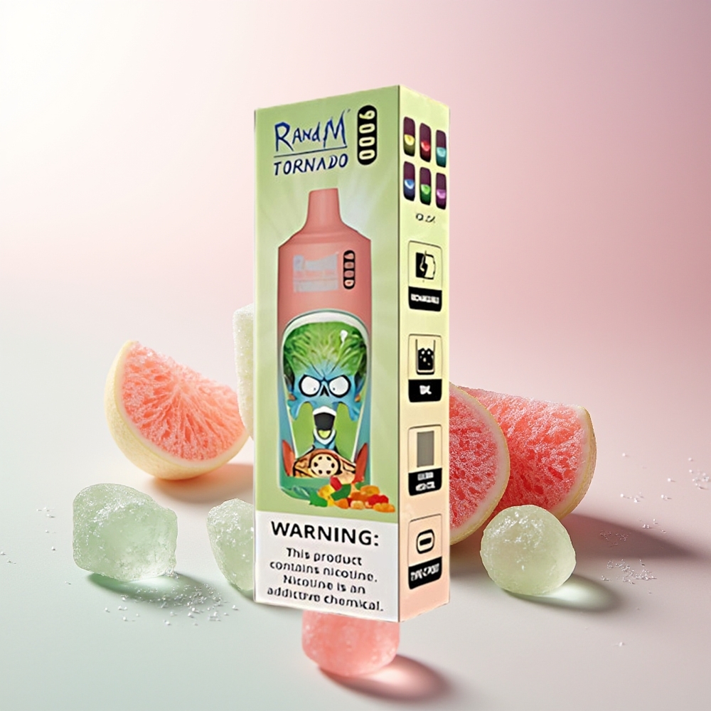 Gumi Meda RandM Fumot Tornado 9000 Pufova sa RGB Ekranom