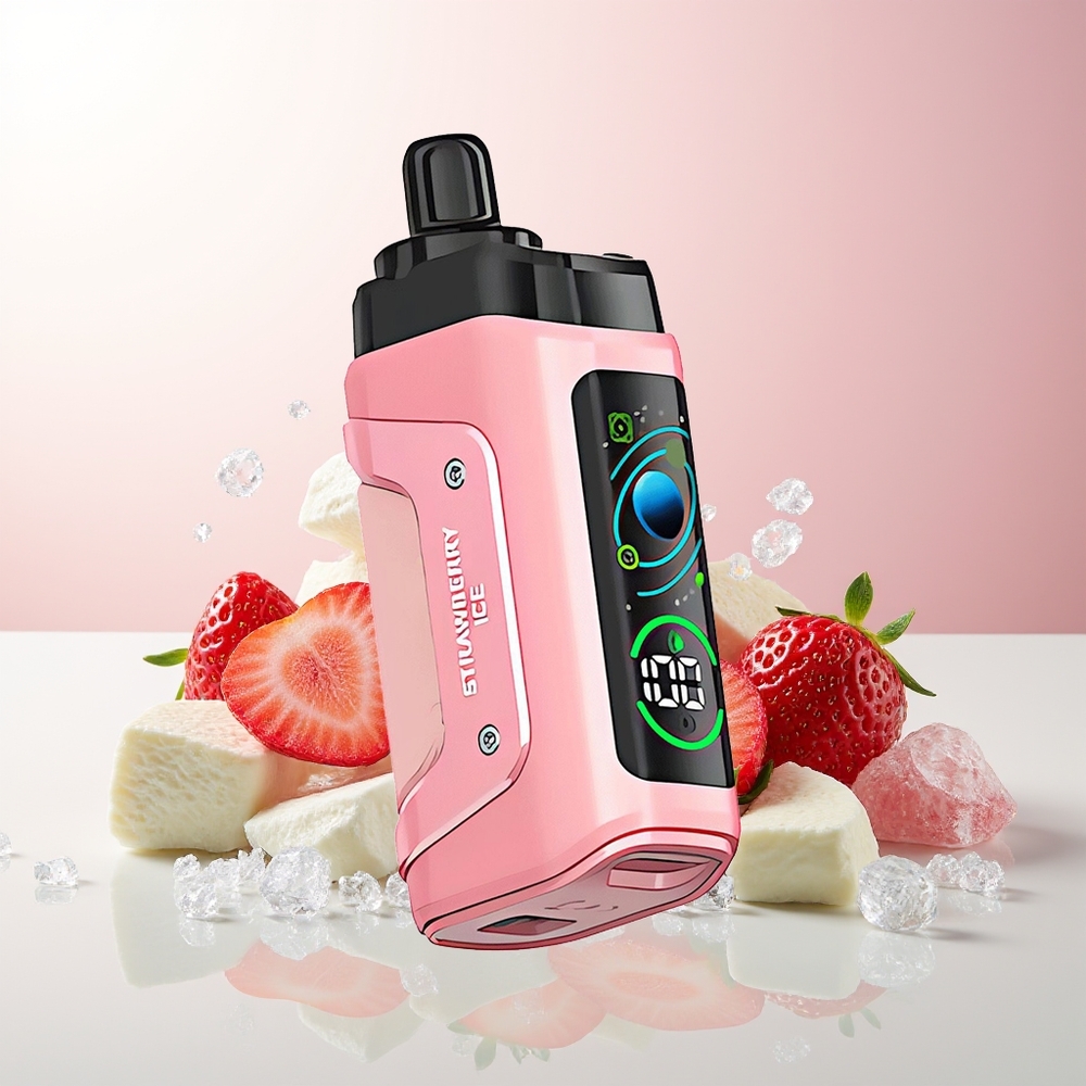 Јагода Лед Razz Bar 45000 удисаја 1.0 Ohm Mesh Coil