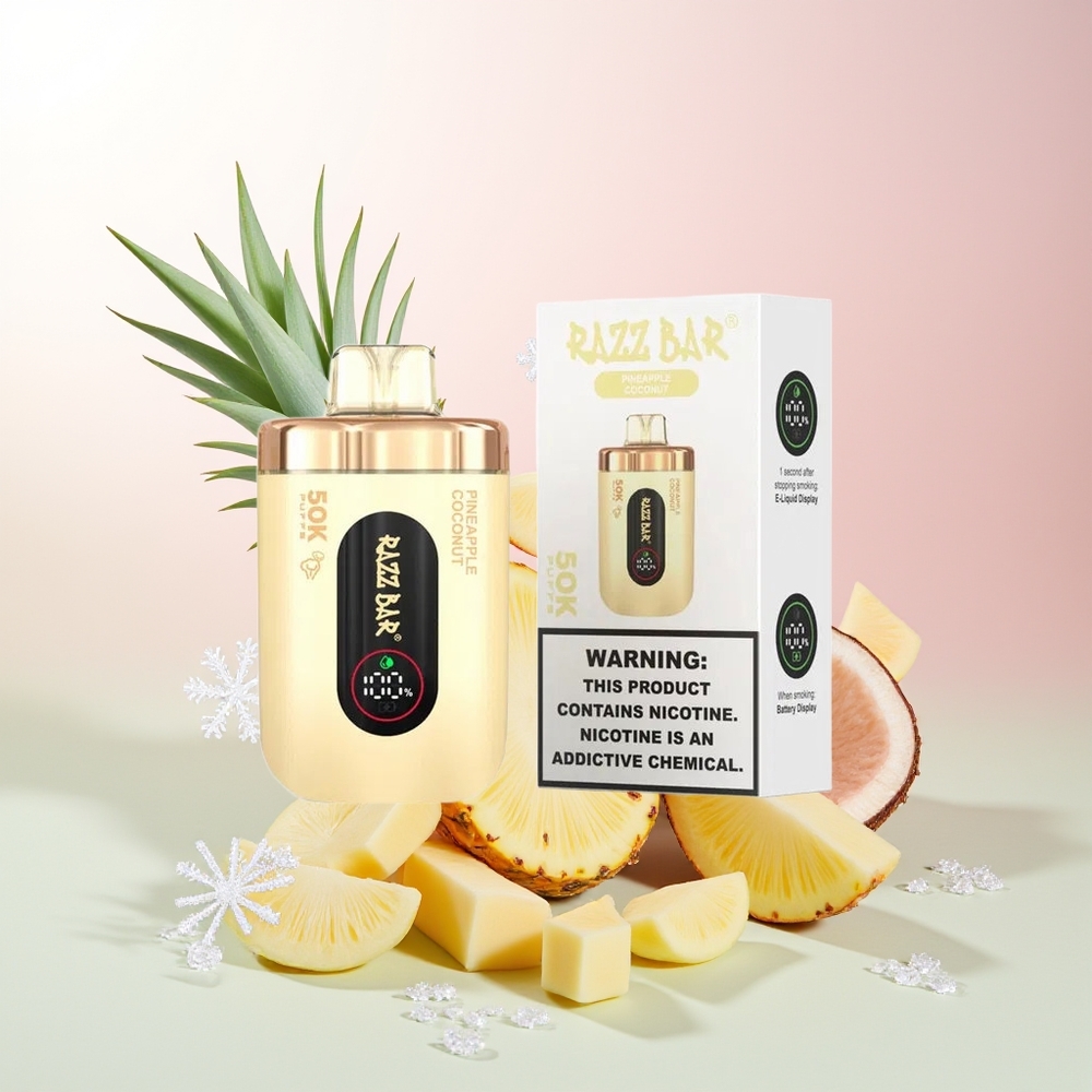 Ananas Kokos Razz Bar 50K Puffs 2% Nikotina