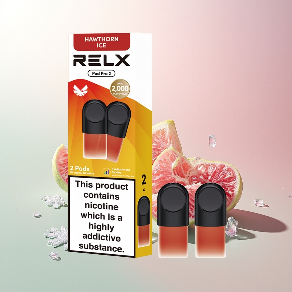 Бела глог RELX Pod Pro 2 удисаја