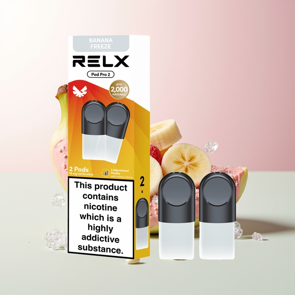 Десерт-Банана RELX Pod Pro 2 600 удаха