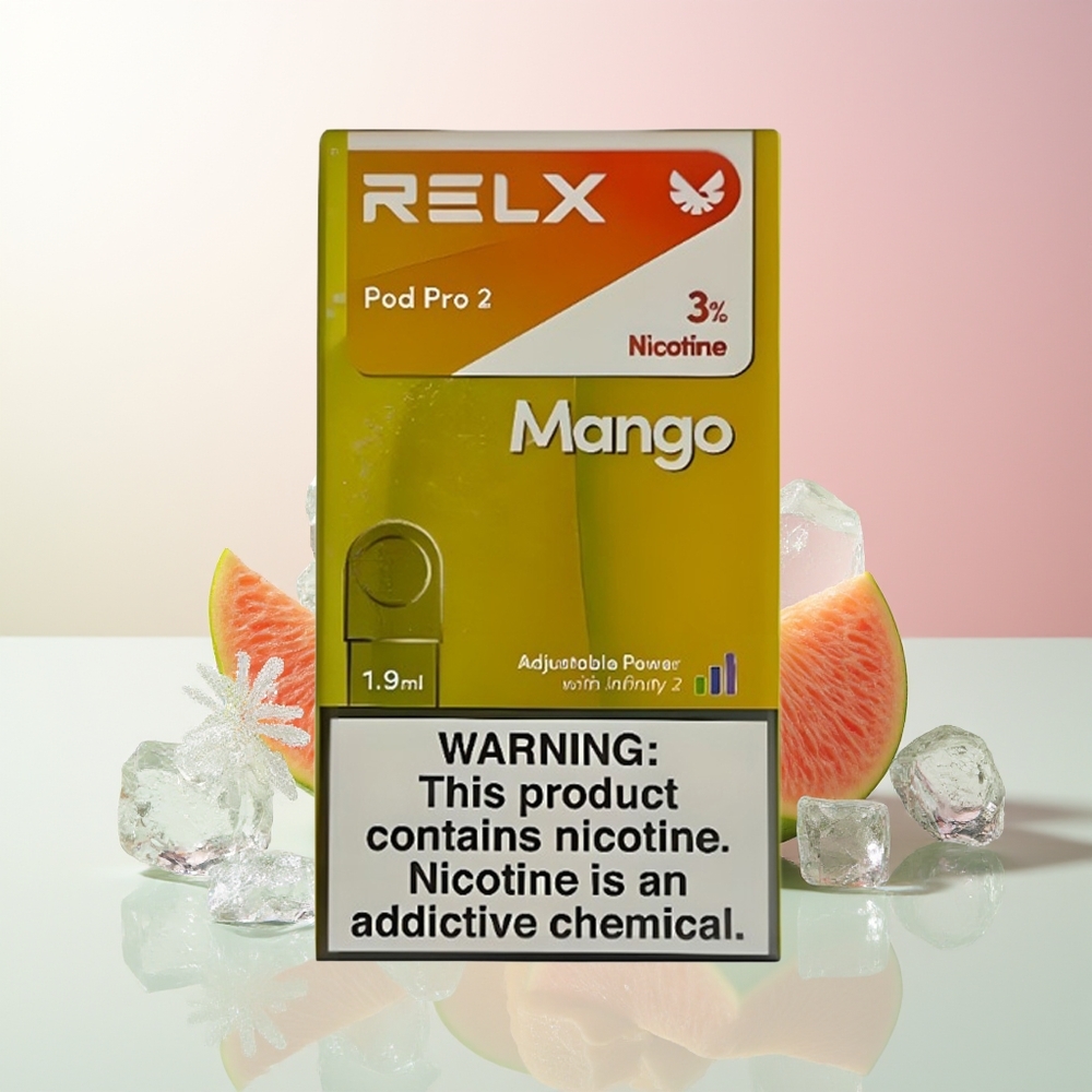 Манго лед RELX Pod Pro 2 600 удисаја