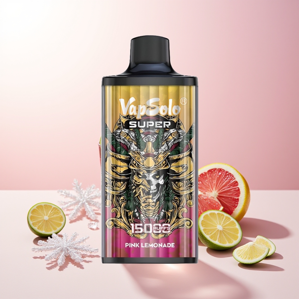 Розе лимунада Vapsolo Super 15000 Пуфова Меш Коил