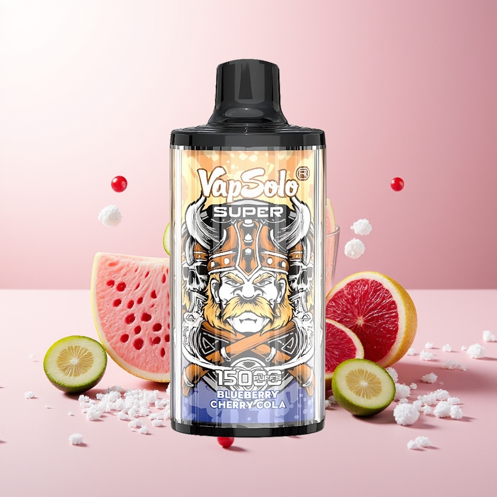 Вишња Кола Vapsolo Super 15000 Puffs 40ml