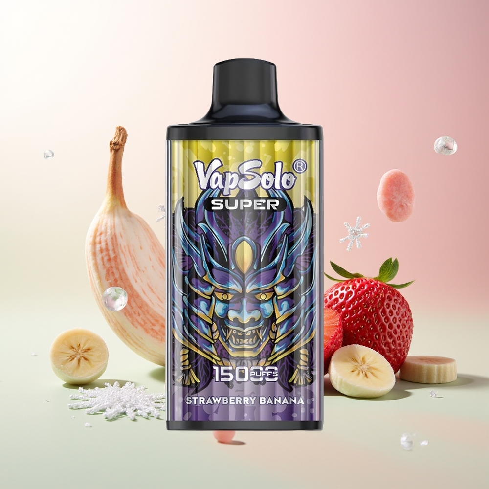 Јагода Банана Vapsolo Super 15000 Puffs 40ml
