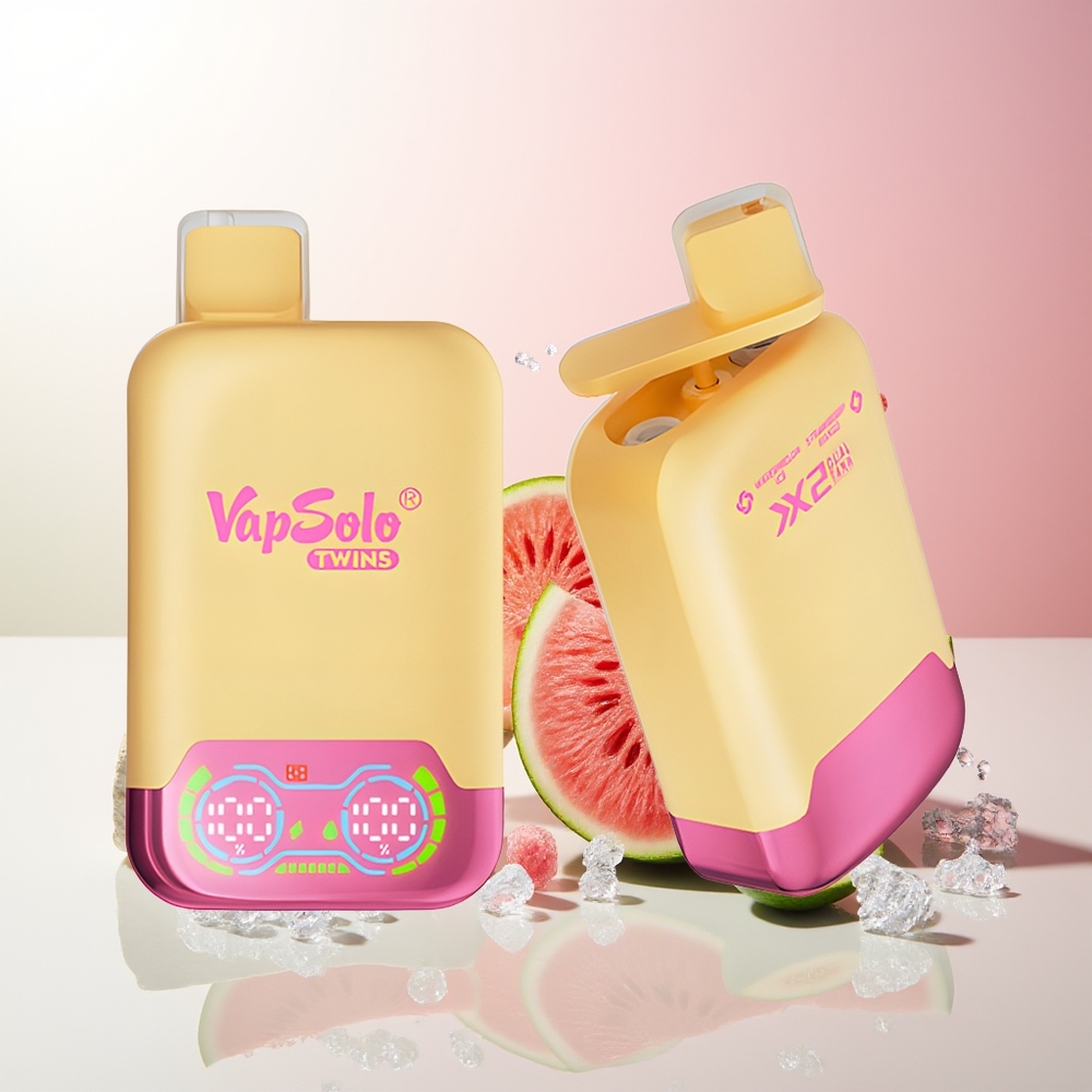 Lubenica Led & Jagoda Mango Vapsolo Twins 20000 Puffs