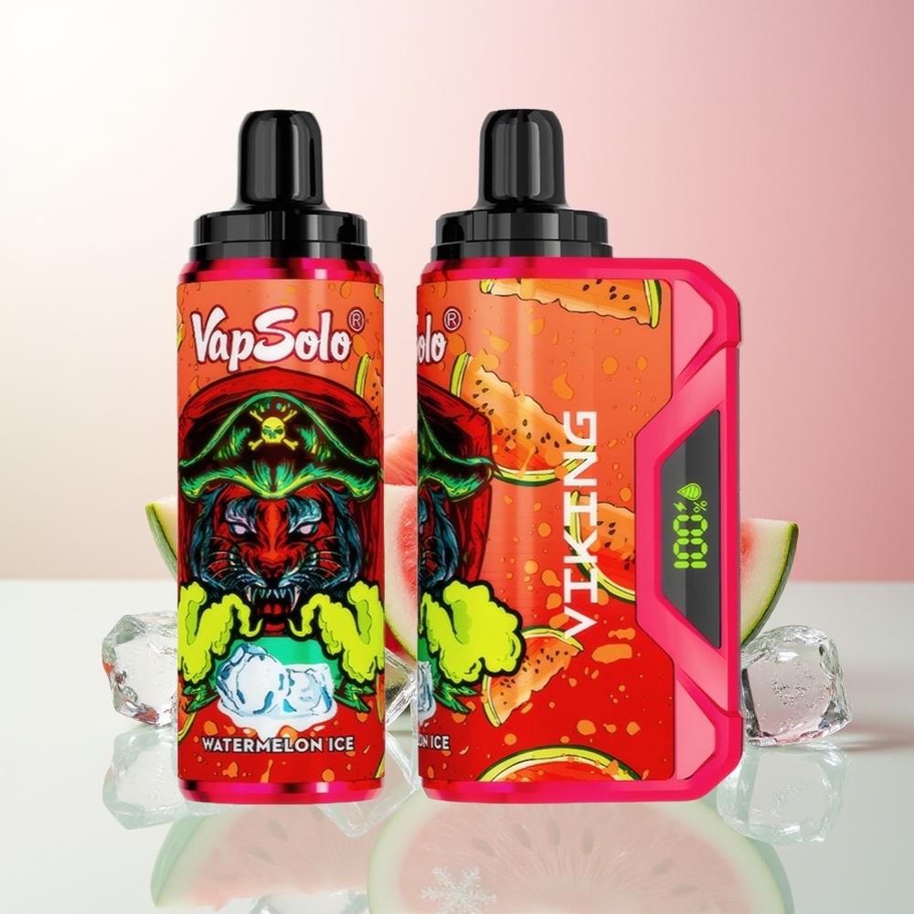 Лубеница Лед VapSolo VIKING 12000 Puffs 22ml