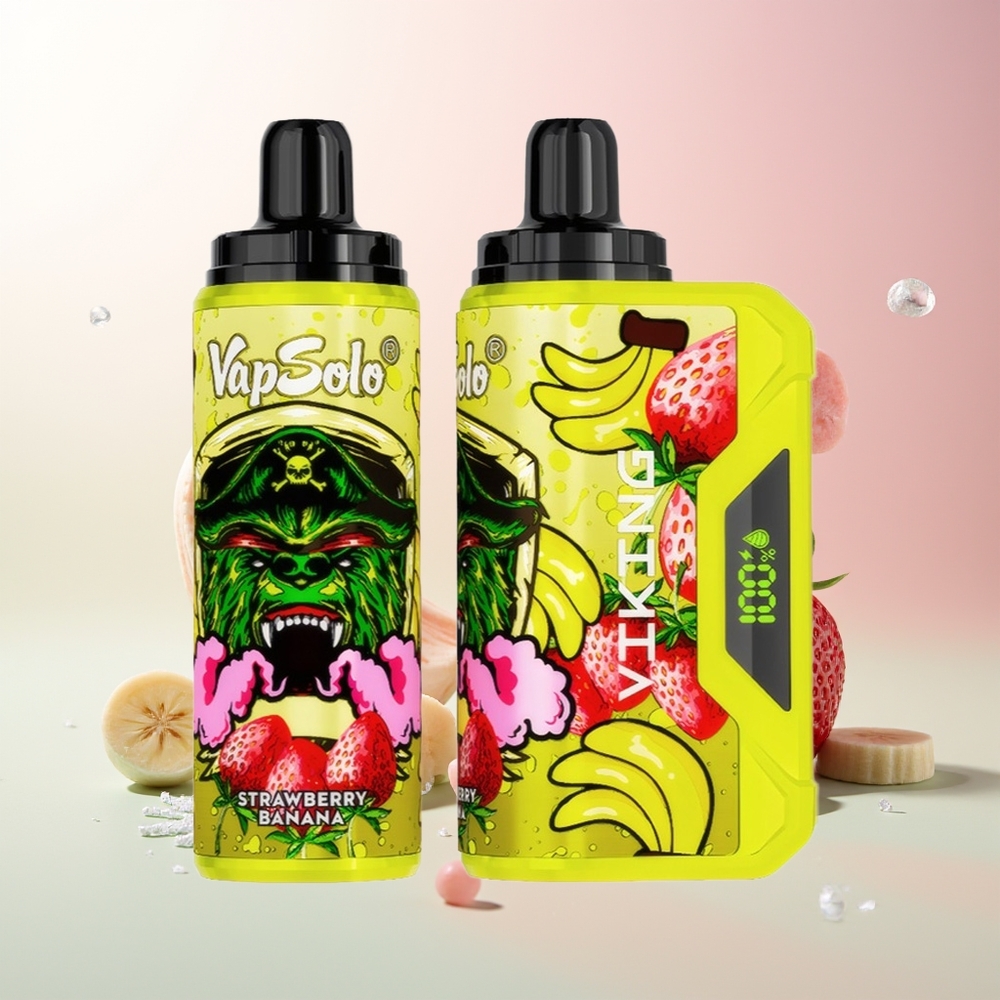 Јагода банана VapSolo VIKING 12000 Puffs Тип-Ц
