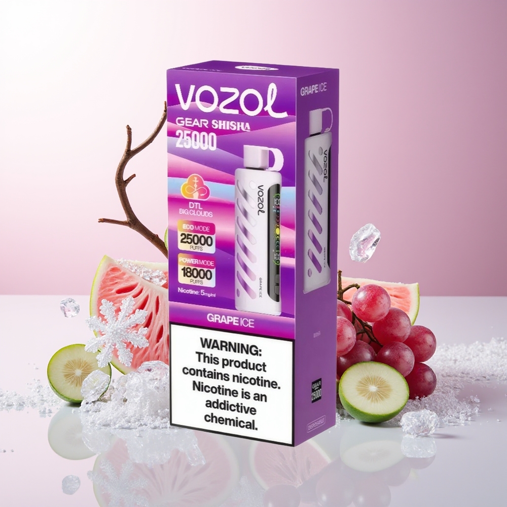 Breskva Led VOZOL Gear Shisha 25000 Pufova S.i.L.C Tech