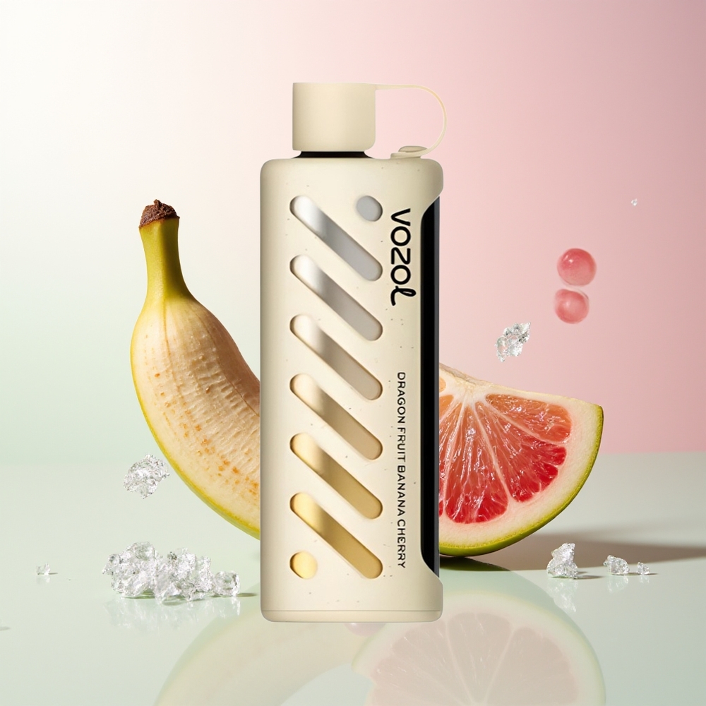 Dragon Voće Banana Trešnja VOZOL Gear Shisha 25000 Puffs Dual Mesh Dual Modes