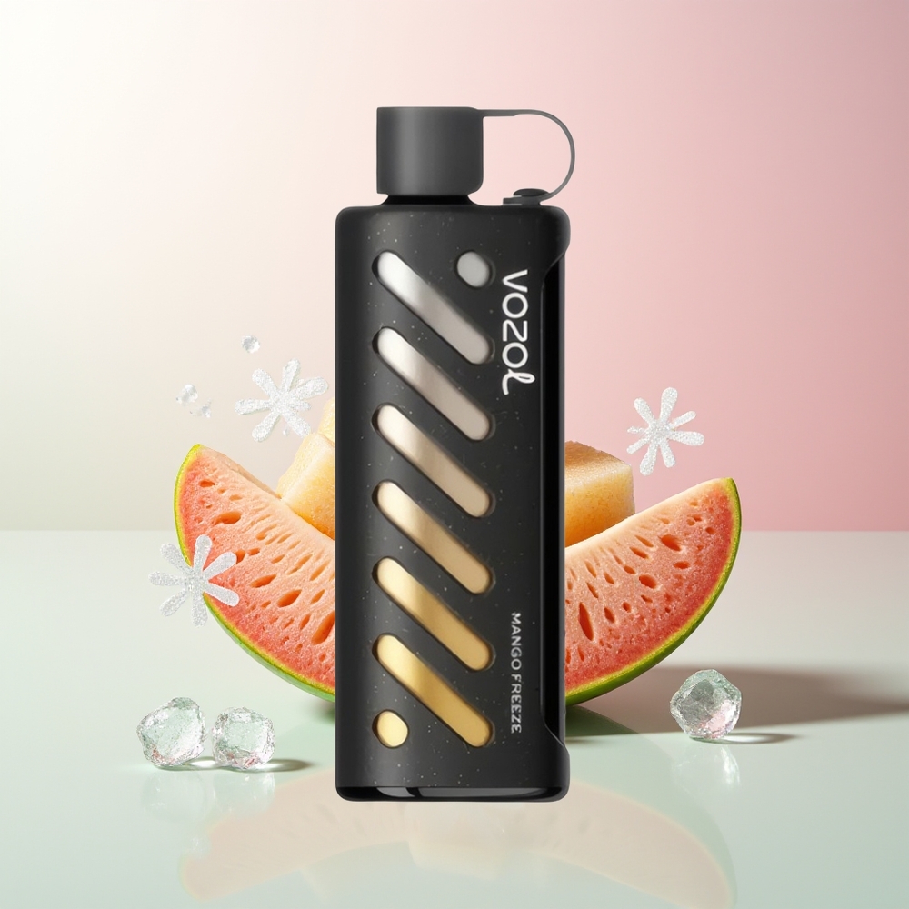 Mango Smrzavanje VOZOL Gear Shisha 25000 Puffs Dual Mesh