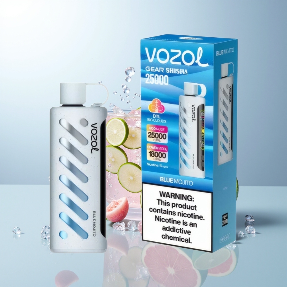 Плава Мохито VOZOL Gear Shisha 25000 Пуфова S.i.L.C Tech