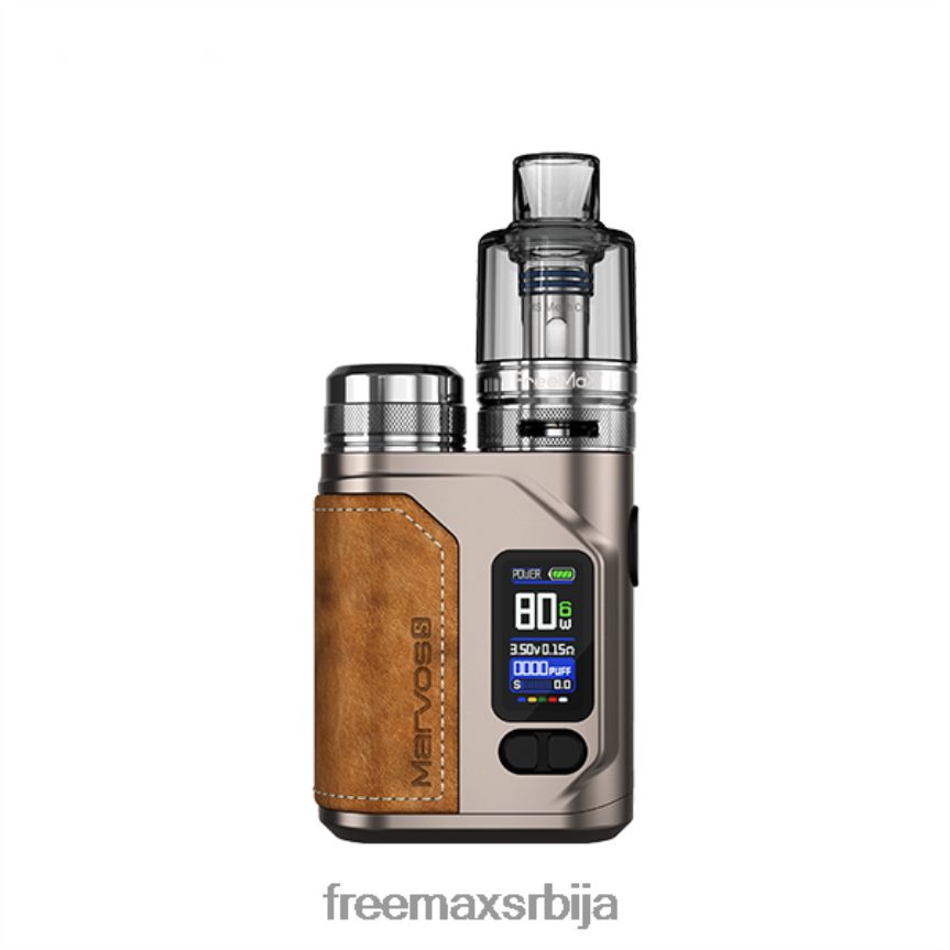 Best Freemax Vape - FreeMAX MARVOS с 80в кит 0068BJ40 гунметал-жута